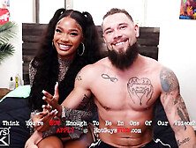 He Put the Twat in the Grave! Brodie Graves Gives Brianna Moore the Rough Fuck She's Been Begging for