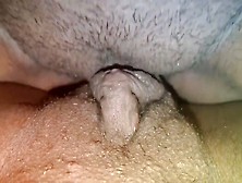 Lesbian sex in closeup view