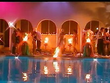 Group Sex on the Pool