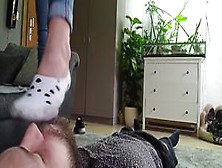 Emmysfeetandsocks Handjob- Feet In Face 2