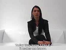 Czech Casting - Marcela's Casting: A Amateur Brunette's Solo Performance