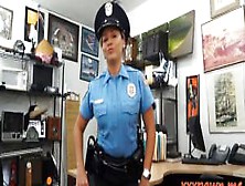 Police officer pounded by nasty pawn guy in the backroo