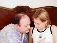 OLD MAN AND TEEN n30 blonde teen babe and a mature man