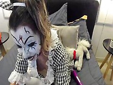 Cosplay Evil Babe Blowjob