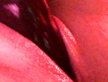 Fucking my pussy with a big dildo