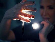 Casey Calvert and Cherry Kiss's cumshot dirt by Futanari