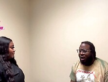 HORNY big beautiful woman DR GETS FIRED FOR SUCKING ROD AT WORK