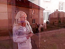 He picks up 70 years old granny