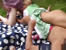 german outdoor gangbang fuck orgy