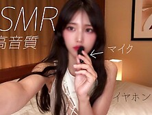 [Earphones required] Oriental sex friend and ASMR shooting!!korean/Home-made/POINT OF VIEW/Room103/lovers/Cumming