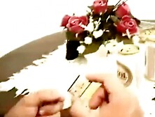 Hot mulatto with a big tail moaning and enjoying giving her pussy and very tasty spit: Porn