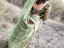 Sex on the farm by listening to notty niece joke,  Fucked her uncle outdoor jungal sex with Full Hindi audio