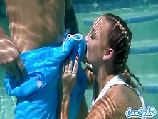 Underwater Blowjob And Sex With A Beautiful Alexis Monroe