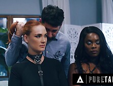 PURE TABOO Obedient Siri Dahl & Best Friend Ana Foxxx Submit To Controlling Husband