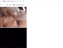 Cute petite blondie on random chat