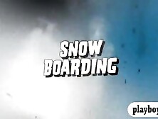Babes Hit The Water For Surfing And The Snow For Boarding