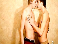 Smoking Twink Making Out With His Bf Before Bareback