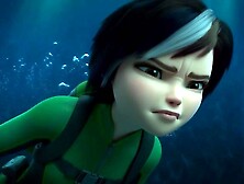 Female Mutants Asphyxia Peril (AI Movie Scene)