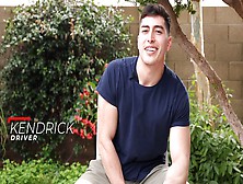 Gay Hoopla - Good-Looking Newcomer Kendrick Driver Gives An Interview