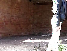 Babe Cindy Sun Penetrate Tight Anus Outdoors