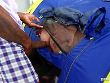 Super hot interracial threesome with Lucy Doll and Penelope Kay