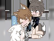 Three Wolf Boys Fuck In A Locker Room (Part 2) Gacha Gay