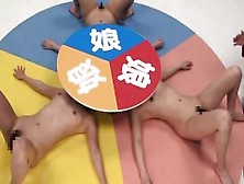 Subtitled CFNF crazy Japanese lesbian roulette game