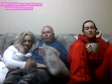 mom jerks dad beside daughter