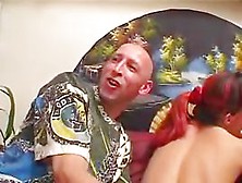 Two matures gangbanged.