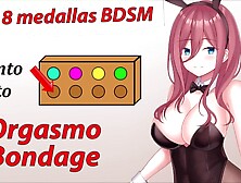Rol JOI: Aventura Anime - 5º medalla BDSM,  Orgasmo bondage.