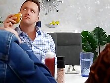 Lulu Chu Steals Van Wyldes Burger In An Attempt To