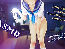 Fantasy about Daddy's meat - sexy bitch wild talk & moaning - erotic ASMR