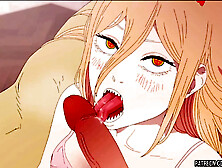 Power From Chainsaw Man Got Creampied In Her Wet Pussy