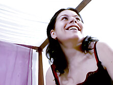 The Young Beginner Nikita Advised by 2 Anal Pro Pornstars