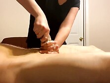 Extreme Post Climax Torture On The Head After He Orgasm