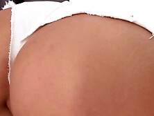 Amazing Arse In Minishorts Arse Gaping And Rough Anal