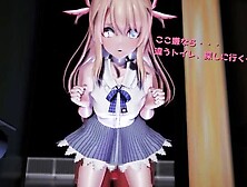 ?MMD/Sex? Illya sex in the toilet