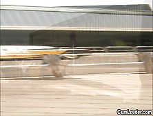 European Doxy Zorah White fucking inside a Van