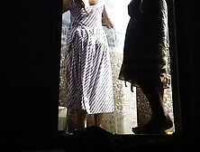 Desi Sister-in-Law Bath Surprise - Jiju Fucks Her Hard Doggy Style - Homemade Indian Sex