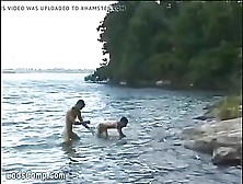 Steamy Gay Sex On The Lake Shore