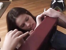 Amber Lickled And Tickled