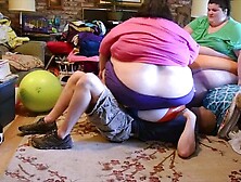 Kinky Femdom Threesome With Two Fat Amateur Mistresses