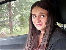 A modest village girl shows her tits and opens her ass to an impudent guy