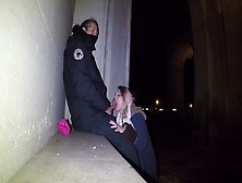 Ln´s#50 Christiansborg,  Copenhagen Landmark,  Hot Cute Babe Public Blowjob