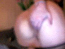 Huge Boobed Gothic Bbw fucks herself with a dildo