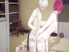 Yaoi Femman - Rosa Elf Femboy Nailed By Cat Boy