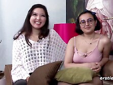 Ersties: Ameliya & Jasmina enjoy their sexual freedom