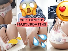 Wet Diaper Drynites Peeing And Masturbating