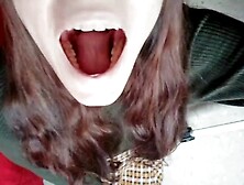 Giantess finds tiny licks it and talks to it in her stomach [Burp] [Vore]