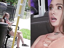 BANGBROS - Bailey Base Taking Anal From Stranger On The Bang Bus